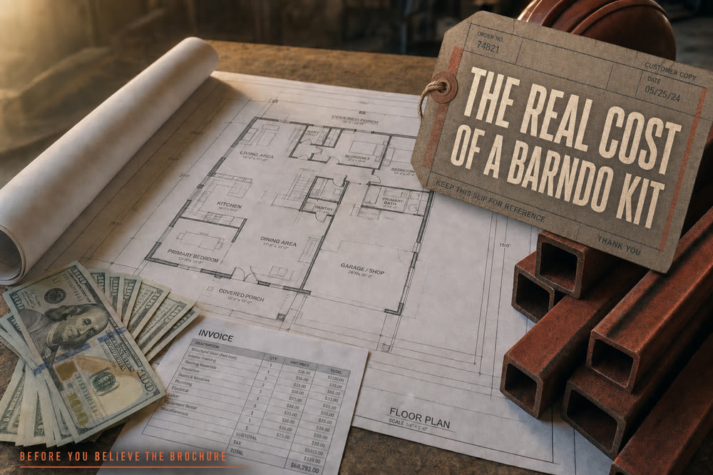 What does a barndo kit really cost