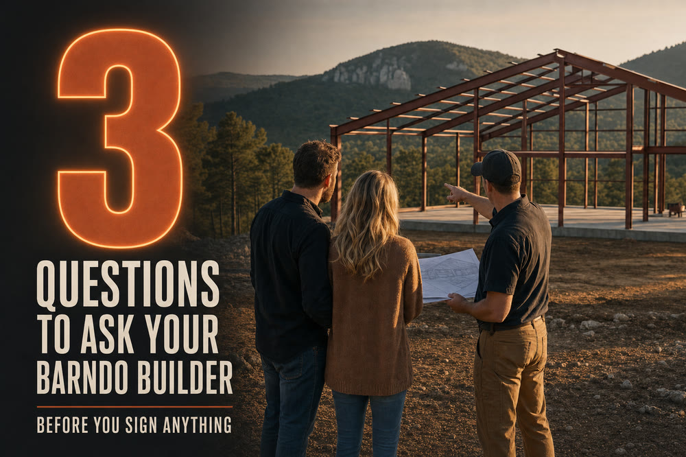 Three questions to ask any barndo builder