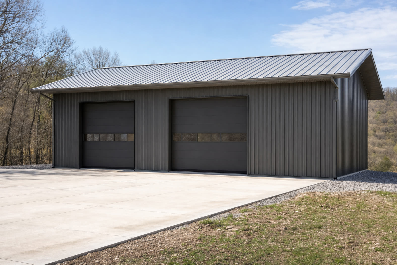 40x60 red-iron shop building